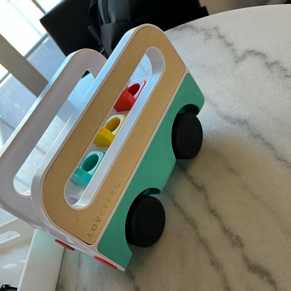 Lovevery Bus with 3 people